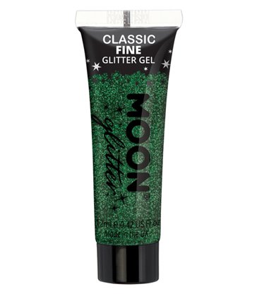 Moon Glitter Classic Fine Glitter Gel, Green