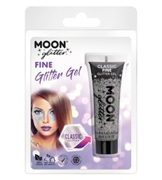 Moon Glitter Classic Fine Gliter Gel, Silver