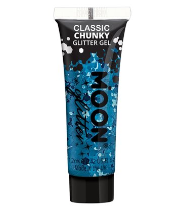 Moon Glitter Classic Chunky Glitter Gel, Blue