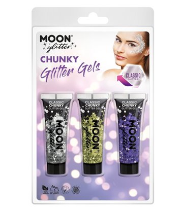 Moon Glitter Classic Chunky Glitter Gel,