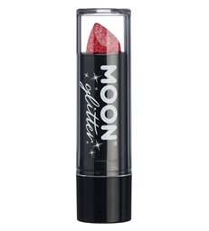 Moon Glitter Iridescent Glitter Lipstick, Cherry