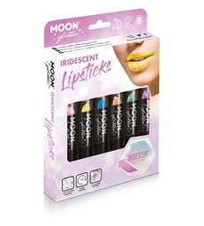 Moon Glitter Iridescent Glitter Lipstick, Assorted