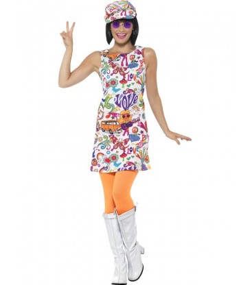 60s Groovy Chick Costume