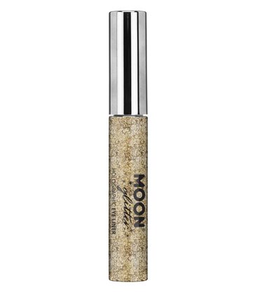 Moon Glitter Holographic Glitter Eye Liner, Gold