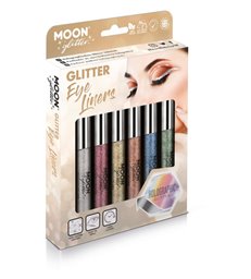 Moon Glitter Holographic Glitter Eye Liner, Assort