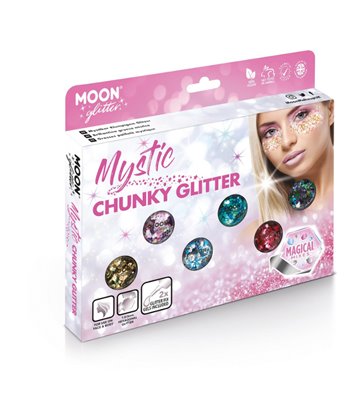 Moon Glitter Mystic Chunky Glitter, Assorted