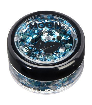 Moon Glitter Mystic Bio Chunky Glitter, Mixed Colo