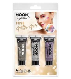 Moon Glitter Hologrpahic Fine Glitter Gel,