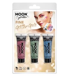 Moon Glitter Holographic Fine Glitter Gel,