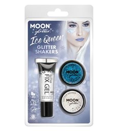 Moon Glitter Themed Clamshells, White