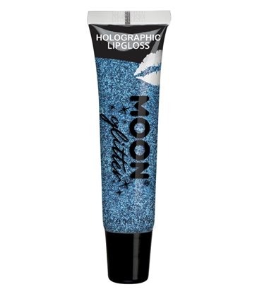 Moon Glitter Holographic Glitter Lipgloss, Blue