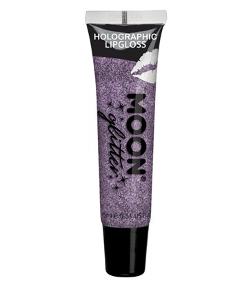 Moon Glitter Holographic Glitter Lipgloss, Purple