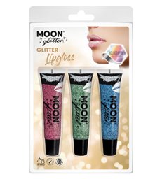 Moon Glitter Holographic Glitter Lipgloss,