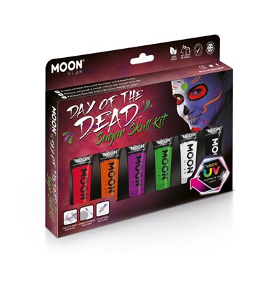 Moon Glow Intense Neon UV Face Paint, Assorted