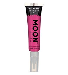 Moon Glow Intense Neon UV Face Paint, Hot Pink