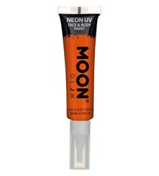 Moon Glow Intense Neon UV Face Paint, Orange