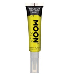 Moon Glow Intense Neon UV Face Paint, Yellow