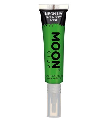 Moon Glow Intense Neon UV Face Paint, Green