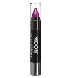 Moon Glow - Neon UV Glitter Body Crayons, Purple