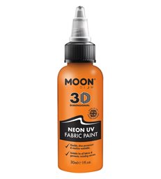 Moon Glow - Neon UV Intense Fabric Paint, Orange