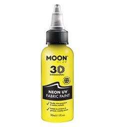 Moon Glow - Neon UV Intense Fabric Paint, Yellow