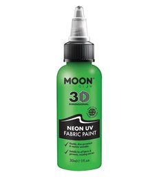 Moon Glow - Neon UV Intense Fabric Paint, Green