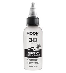 Moon Glow - Neon UV Intense Fabric Paint, White