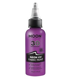 Moon Glow - Neon UV Intense Fabric Paint, Purple