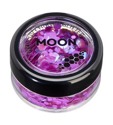 Moon Glow - Neon UV Chunky Glitter, Purple