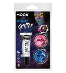 Moon Glow - Neon UV Chunky Glitter,