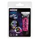 Moon Glow - Neon UV Chunky Glitter Gel, Magenta