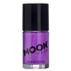 Moon Glow - Neon UV Glitter Nail Polish, Purple