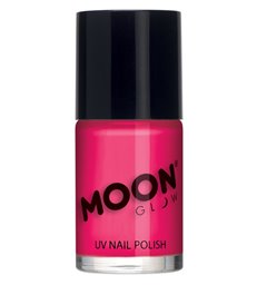 Moon Glow Intense Neon UV Nail Polish, Neon Pink