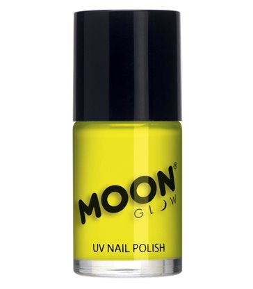 Moon Glow Intense Neon UV Nail Polish, Neon Yellow