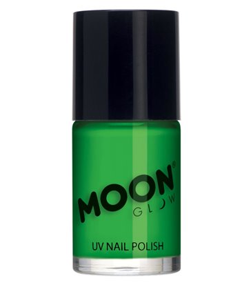 Moon Glow Intense Neon UV Nail Polish, Neon Green