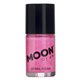 Moon Glow - Neon UV Glitter Nail Polish, Pink