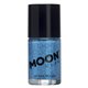 Moon Glow - Neon UV Glitter Nail Polish, Blue