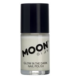 Moon Glow - Glow in the Dark Nail Polish, Clear