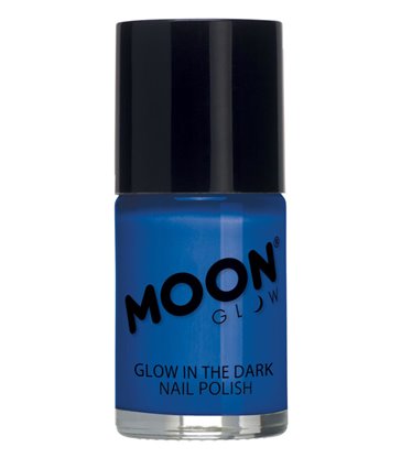 Moon Glow - Glow in the Dark Nail Polish, Blue