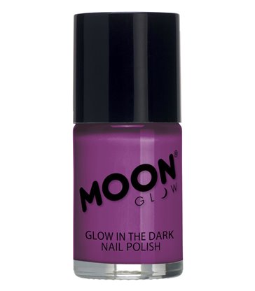 Moon Glow - Glow in the Dark Nail Polish, Purple