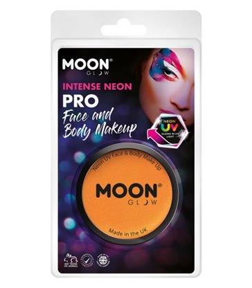 Moon Glow Pro Intense Neon UV Cake Pot, Orange