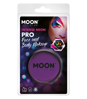 Moon Glow Pro Intense Neon UV Cake Pot, Purple