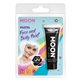 Moon Glow Pastel Neon UV Face Paint, Black