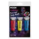 Moon Glow Intense Neon UV Face Paint, Red