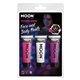 Moon Glow Intense Neon UV Face Paint, Hot Pink