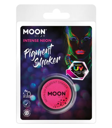 Moon Glow Intense Neon UV Pigment Shakers, Hot Pin