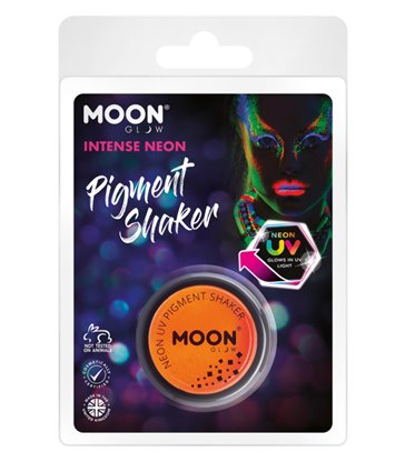 Moon Glow Intense Neon UV Pigment Shakers, Orange