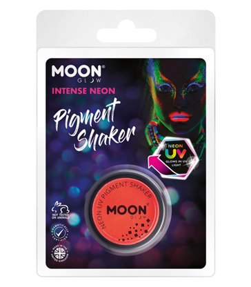 Moon Glow Intense Neon UV Pigment Shakers, Red