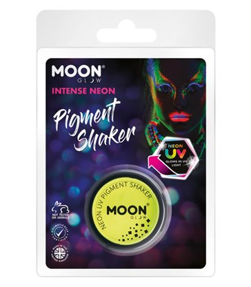 Moon Glow Intense Neon UV Pigment Shakers, Yellow