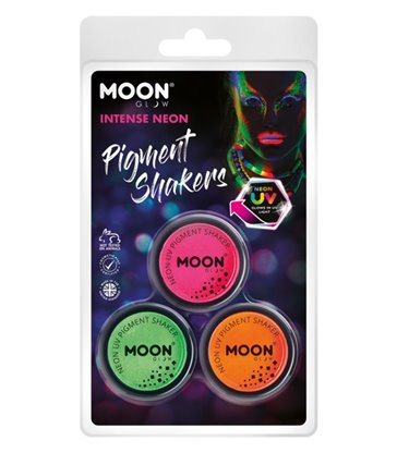 Moon Glow Intense Neon UV Pigment Shakers,